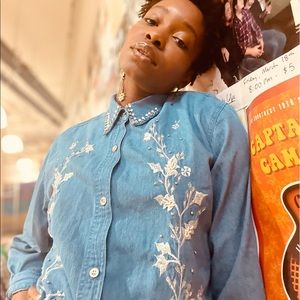 Called to Create Custom Faith Vintage Jean Shirt-M